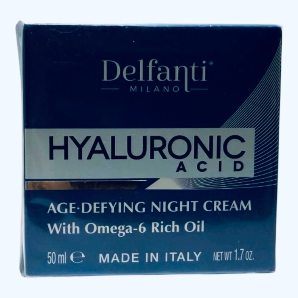 Delfanti Milano Hyaluronic Acid Age-Defying Night Cream 50ml